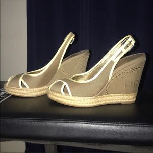 PRADA wedge sandals